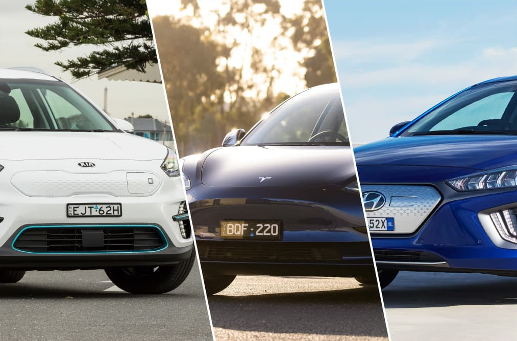 carsales Electric Vehicle hub, Kia, Tesla, Hyundai