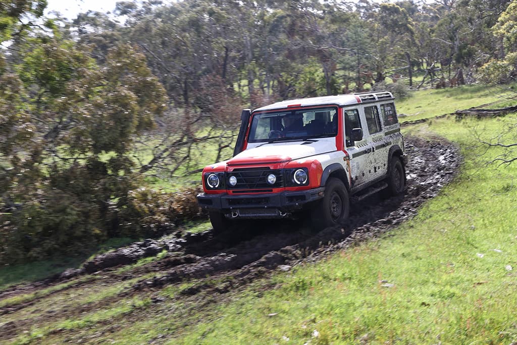 INEOS Grenadier Australia testing