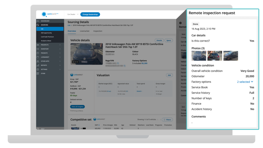 Simplify Your TradeIns with Our Remote Inspections Feature business