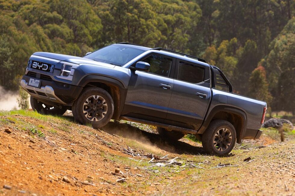 BYD Shark 6 prototype