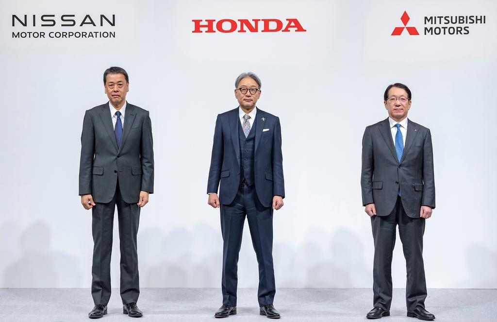 Nissan, Honda and Mitsubishi CEO's