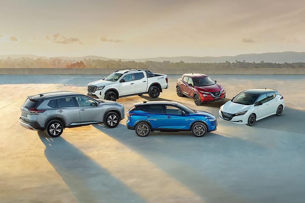 Nissan product line-up