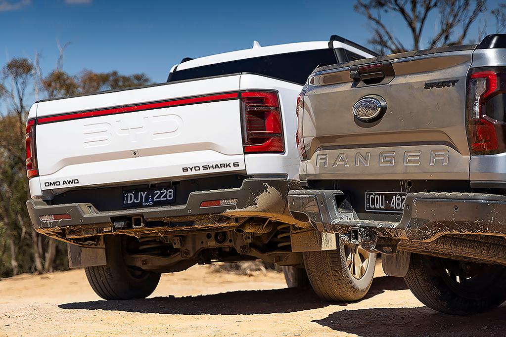 BYD Shark 6 vs Ford Ranger