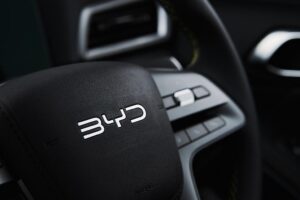 BYD steering wheel