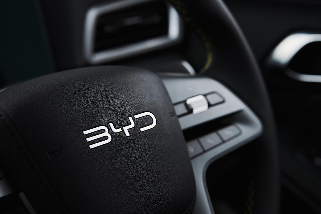 BYD steering wheel